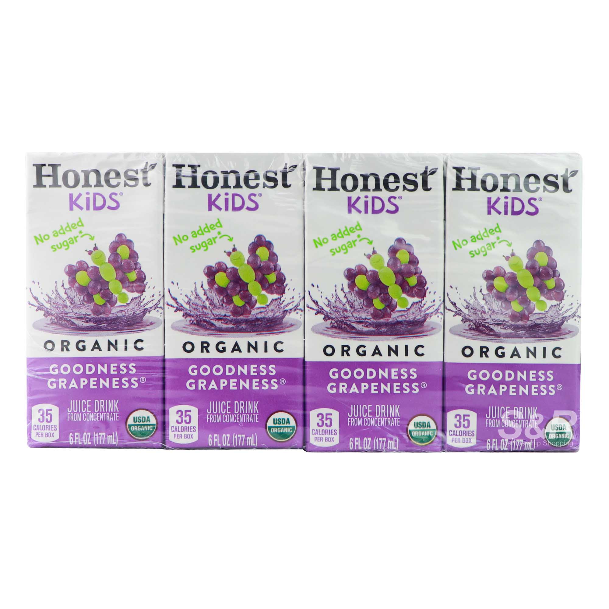 Honest Kids Goodness Grapeness Juice Drink 8 cartons Honest Kids Goodness Grapeness Juice Drink 8 cartons